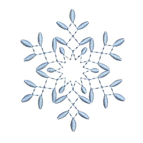 snowflake machine embroidery design needle passion embroidery npe